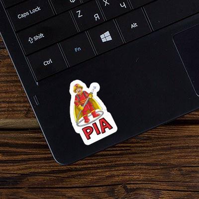 Pia Sticker Feuerwehrmann Laptop Image