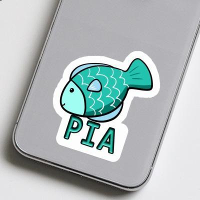 Sticker Fisch Pia Image