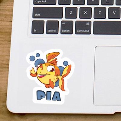 Sticker Fish Pia Laptop Image