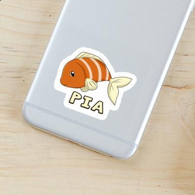 Pia Sticker Fish Laptop Image