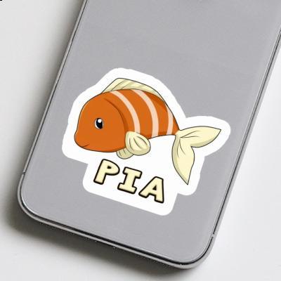 Pia Sticker Fish Laptop Image