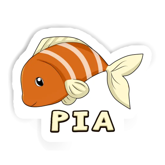 Pia Sticker Fish Notebook Image