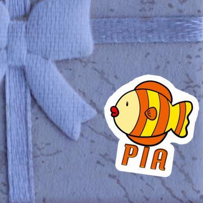 Sticker Fish Pia Notebook Image