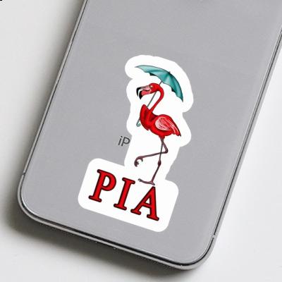 Pia Aufkleber Flamingo Notebook Image