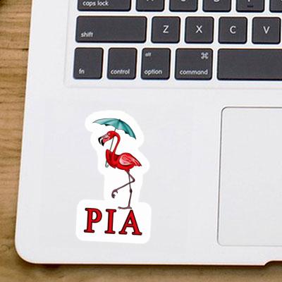 Flamingo Sticker Pia Laptop Image