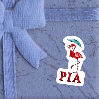 Flamingo Sticker Pia Image