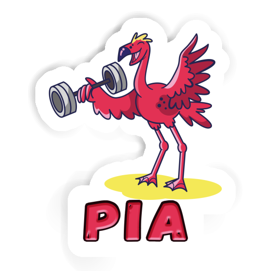 Sticker Pia Gewichtheber Gift package Image