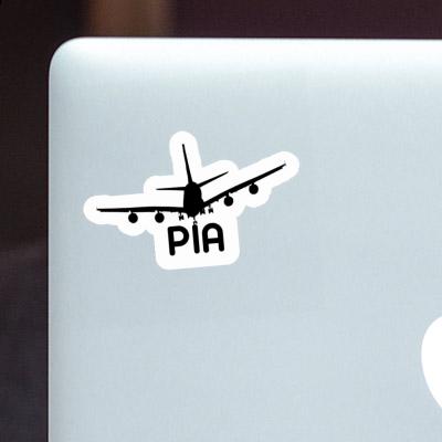 Autocollant Pia Avion Notebook Image