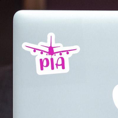 Sticker Airplane Pia Gift package Image