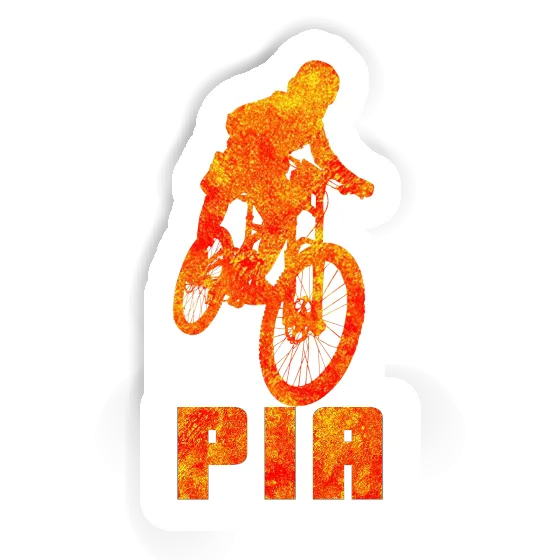 Sticker Pia Freeride Biker Image