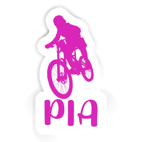 Sticker Freeride Biker Pia Image