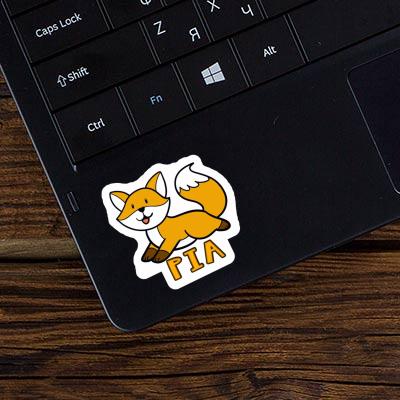 Fox Sticker Pia Laptop Image