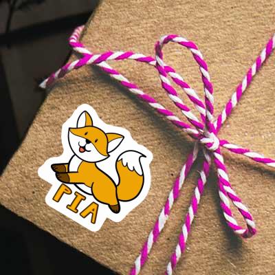 Fox Sticker Pia Notebook Image