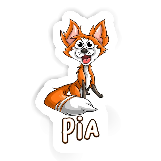 Pia Sticker Fox Image