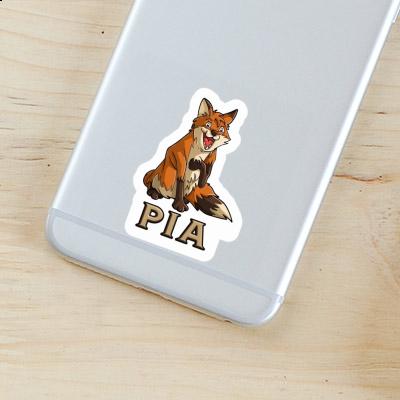 Sticker Fox Pia Gift package Image