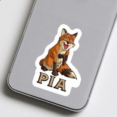 Sticker Fox Pia Image