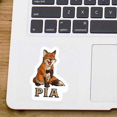 Fuchs Aufkleber Pia Laptop Image