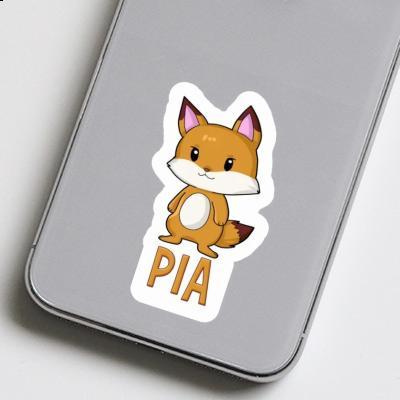 Fox Sticker Pia Notebook Image