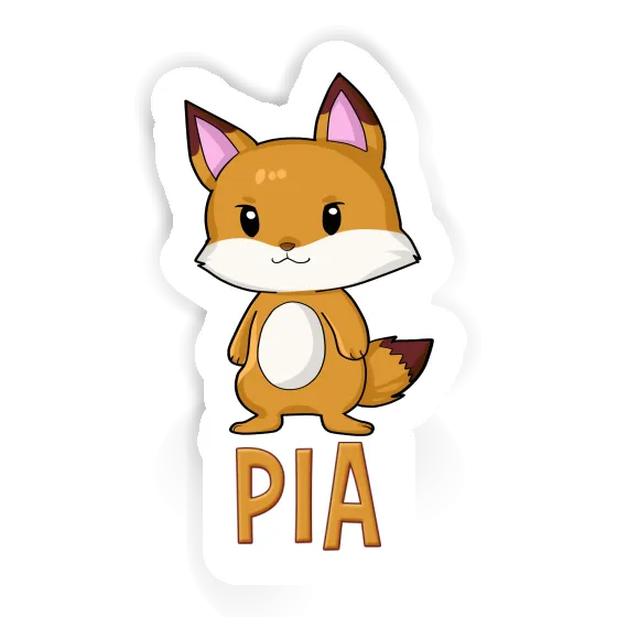 Fox Sticker Pia Image