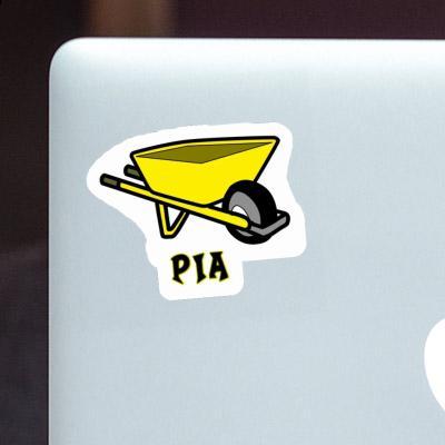 Schubkarre Sticker Pia Laptop Image