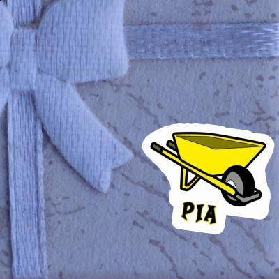 Sticker Pia Wheelbarrow Gift package Image