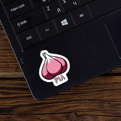 Sticker Pia Garlic clove Laptop Image