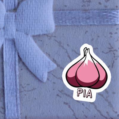 Sticker Pia Garlic clove Notebook Image