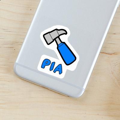 Hammer Sticker Pia Laptop Image