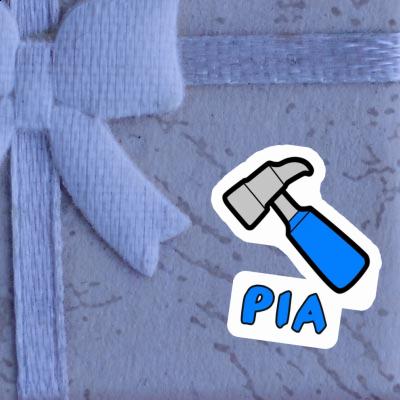 Hammer Sticker Pia Notebook Image