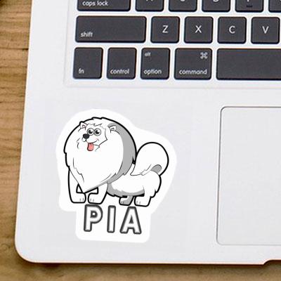 Chien Autocollant Pia Notebook Image