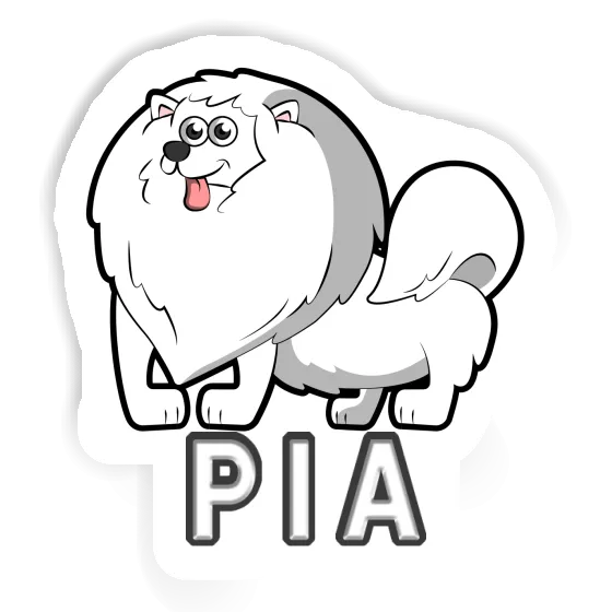 German Spitz Sticker Pia Image