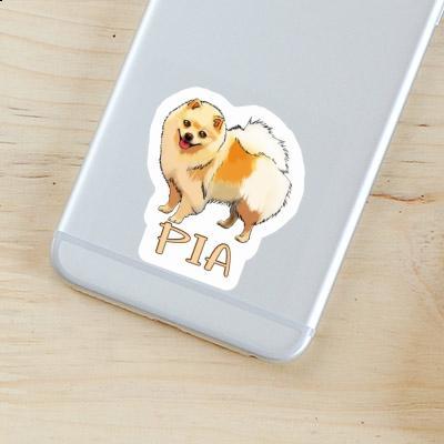 Sticker German Spitz Pia Gift package Image