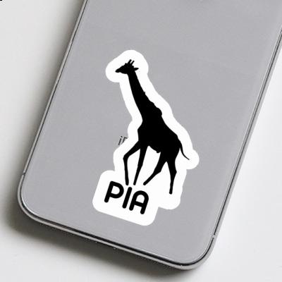 Autocollant Pia Girafe Notebook Image