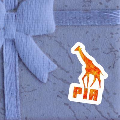 Giraffe Sticker Pia Image