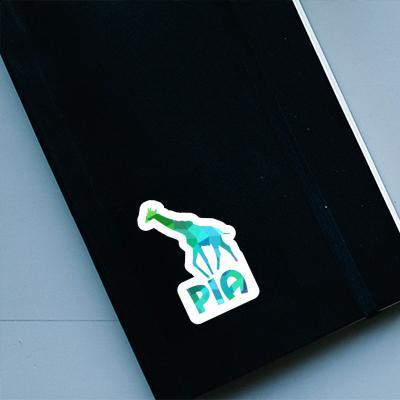 Sticker Pia Giraffe Gift package Image