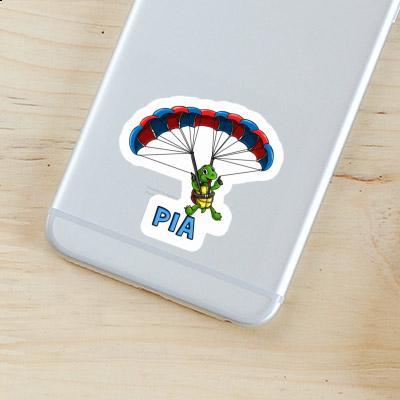 Sticker Pia Paraglider Notebook Image