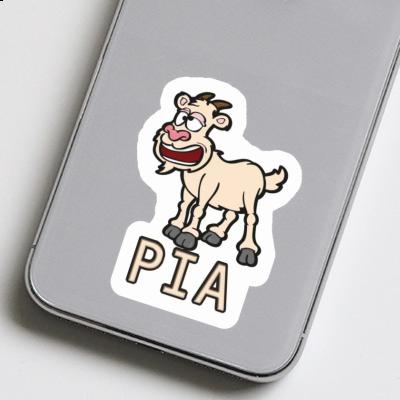 Sticker Goat Pia Laptop Image