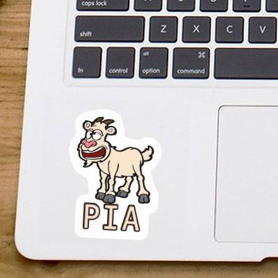 Sticker Goat Pia Notebook Image