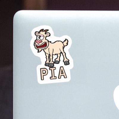 Pia Autocollant Chèvre Laptop Image