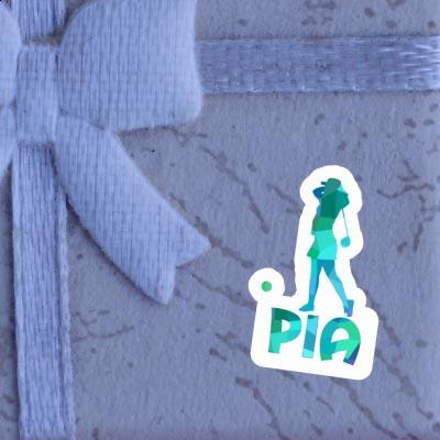 Sticker Golferin Pia Gift package Image