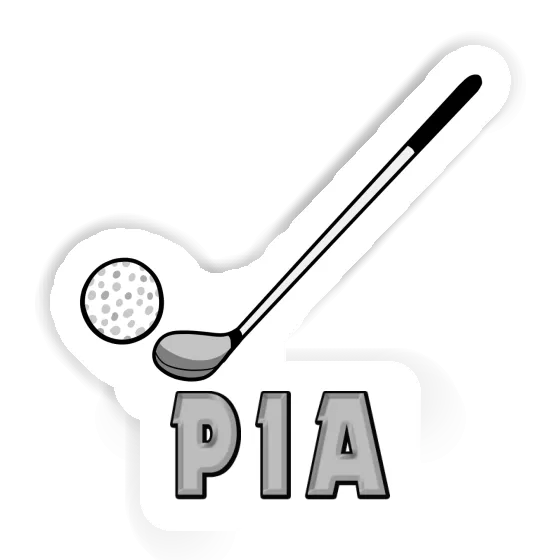 Pia Sticker Golf Club Laptop Image