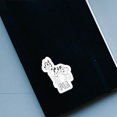 Dogge Sticker Pia Notebook Image