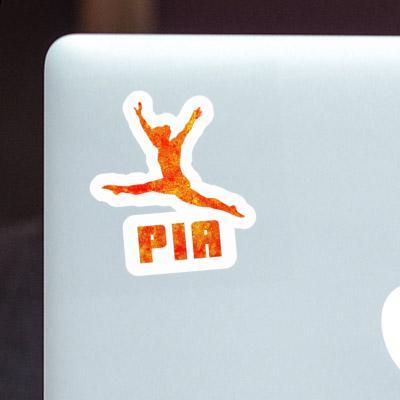 Sticker Gymnast Pia Image