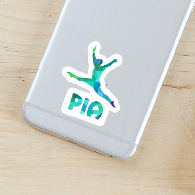 Sticker Pia Gymnast Laptop Image