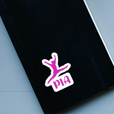 Sticker Pia Gymnast Image