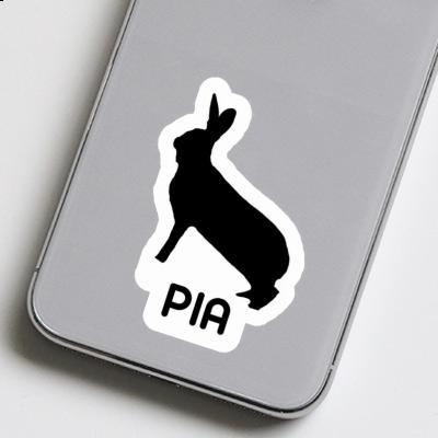 Sticker Rabbit Pia Image