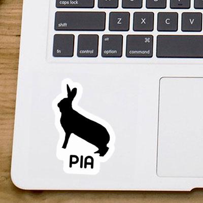 Aufkleber Hase Pia Image