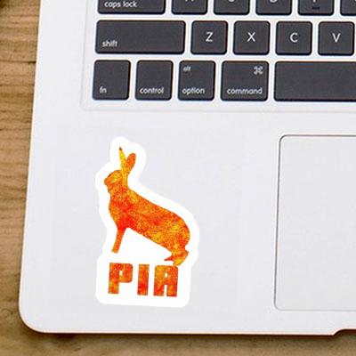 Pia Sticker Kaninchen Notebook Image