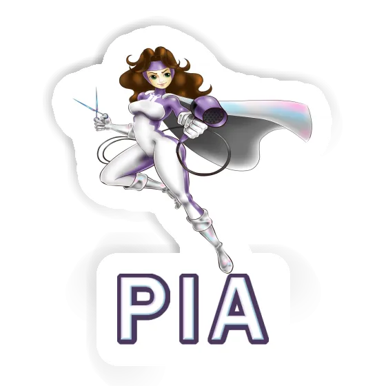 Sticker Hairdresser Pia Image