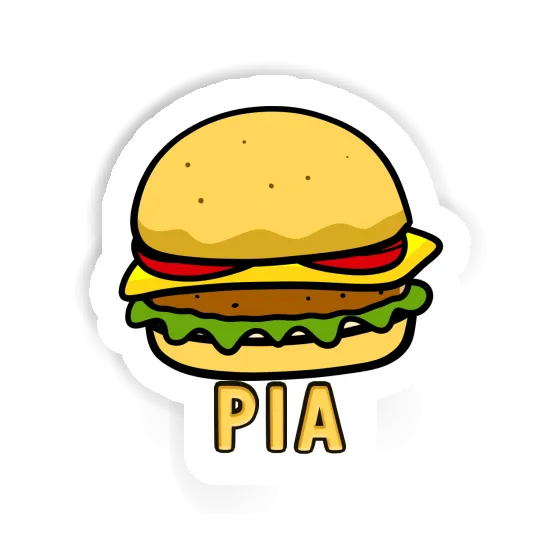 Hamburger Sticker Pia Gift package Image